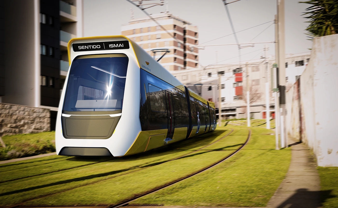 light rail transit，LRT，vehicle，industrial design，