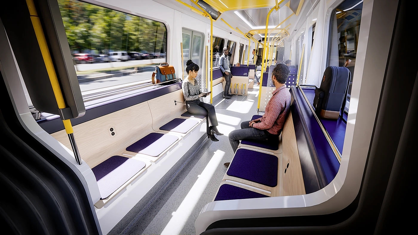 light rail transit，LRT，vehicle，industrial design，