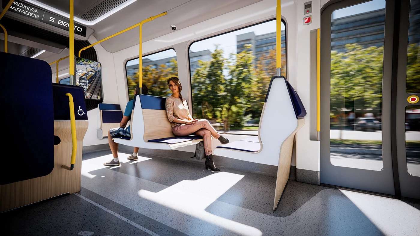 light rail transit，LRT，vehicle，industrial design，