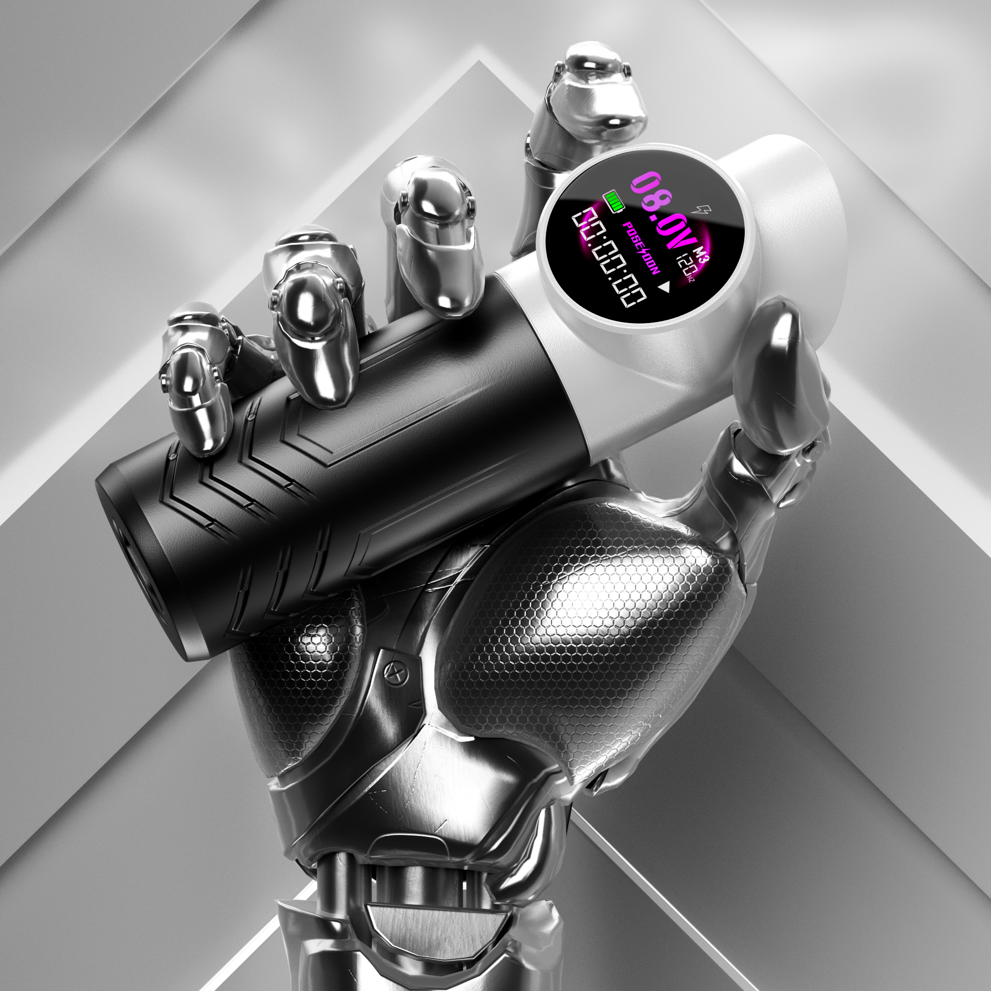 tattoo pen，3D modeling，product design，Promotional video，