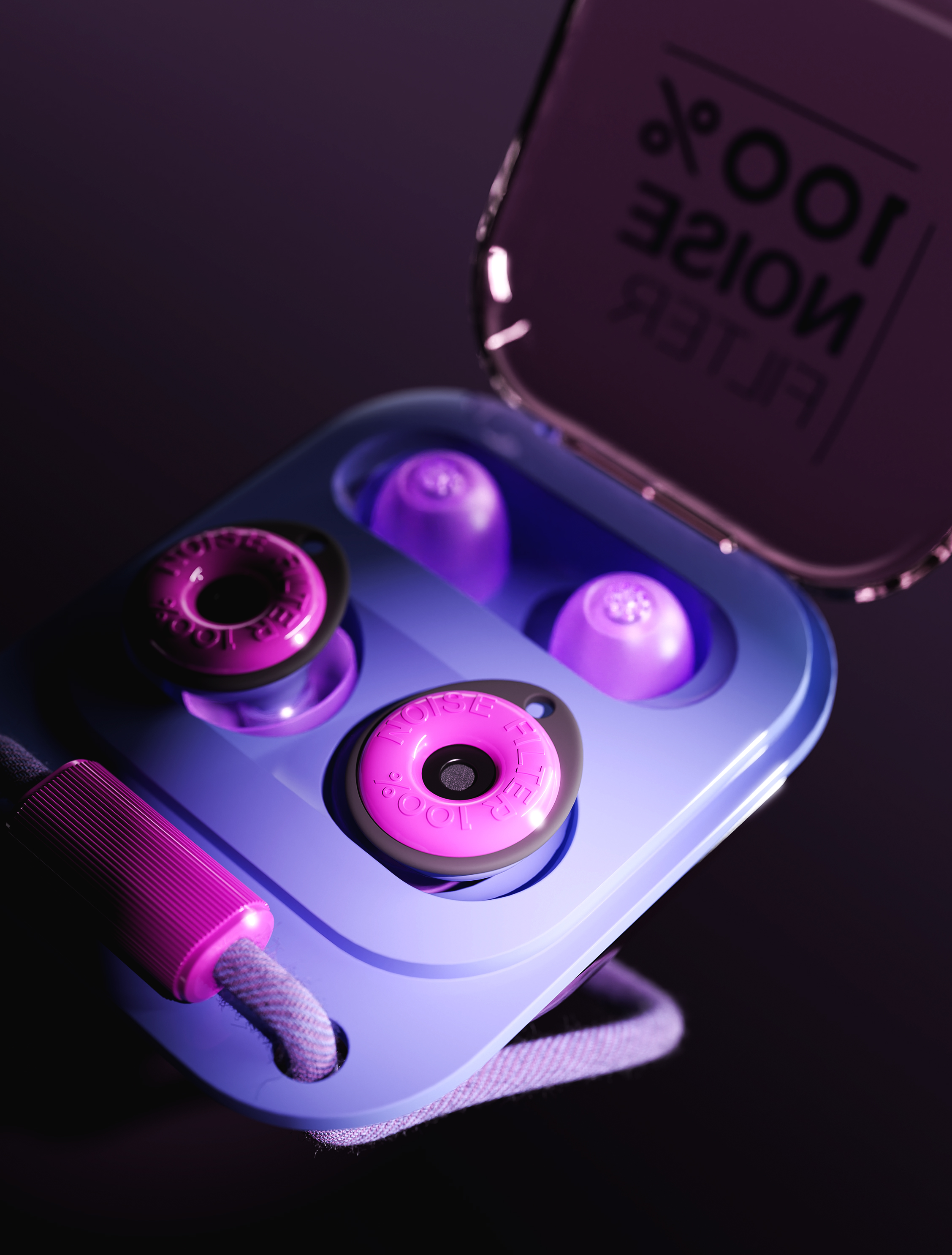 Noise reduction earplugs，Earplugs，headset，fashion，trend，