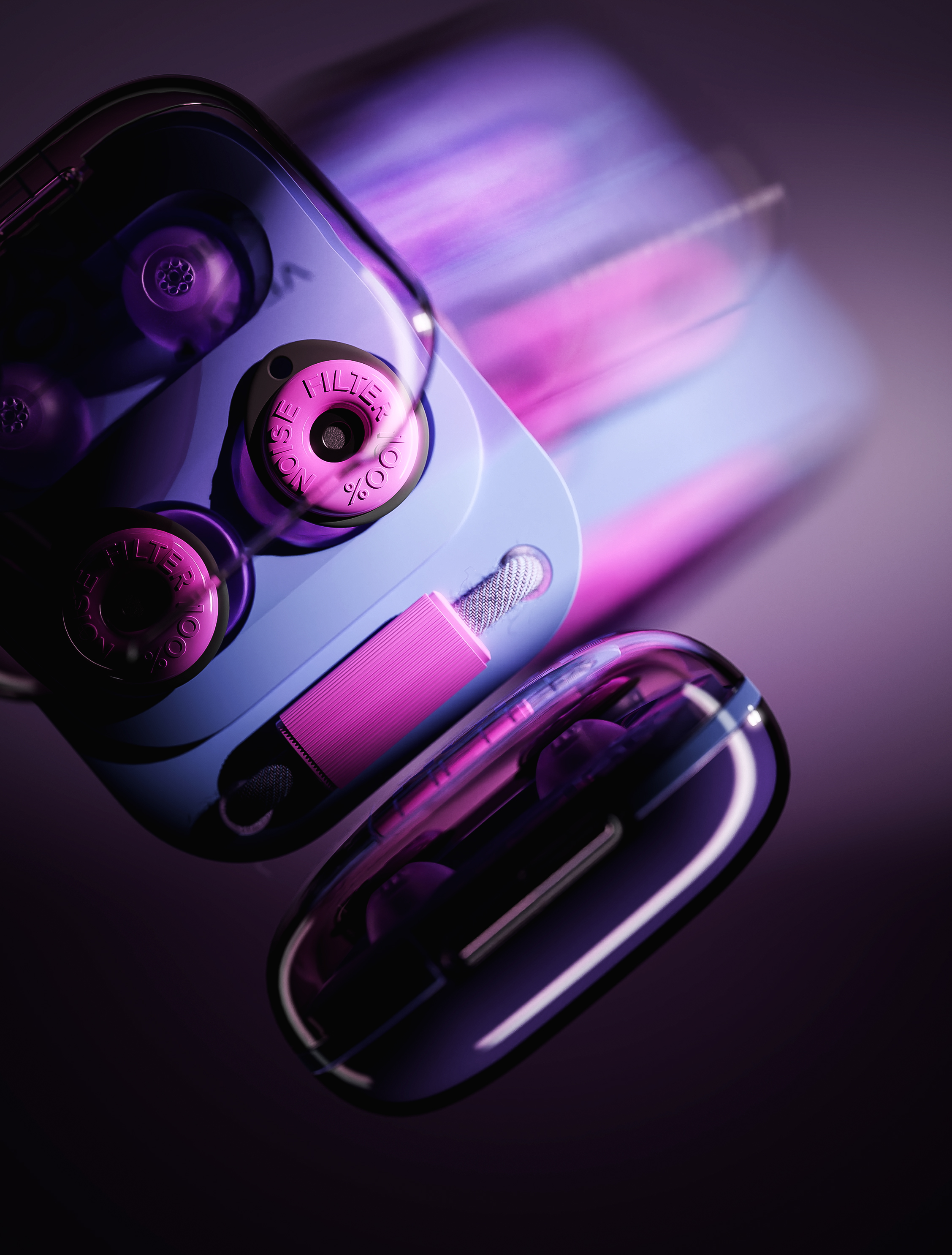 Noise reduction earplugs，Earplugs，headset，fashion，trend，