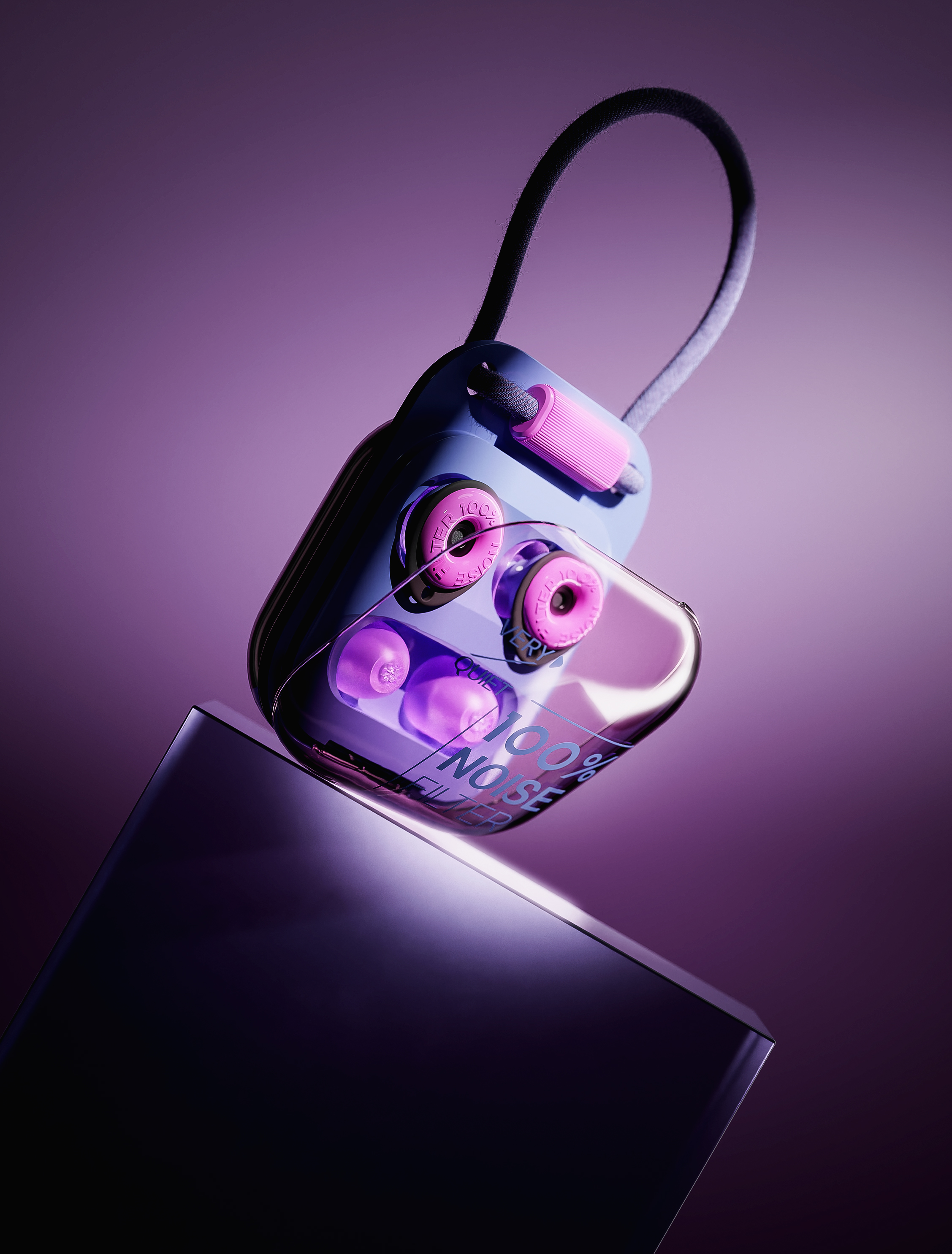 Noise reduction earplugs，Earplugs，headset，fashion，trend，