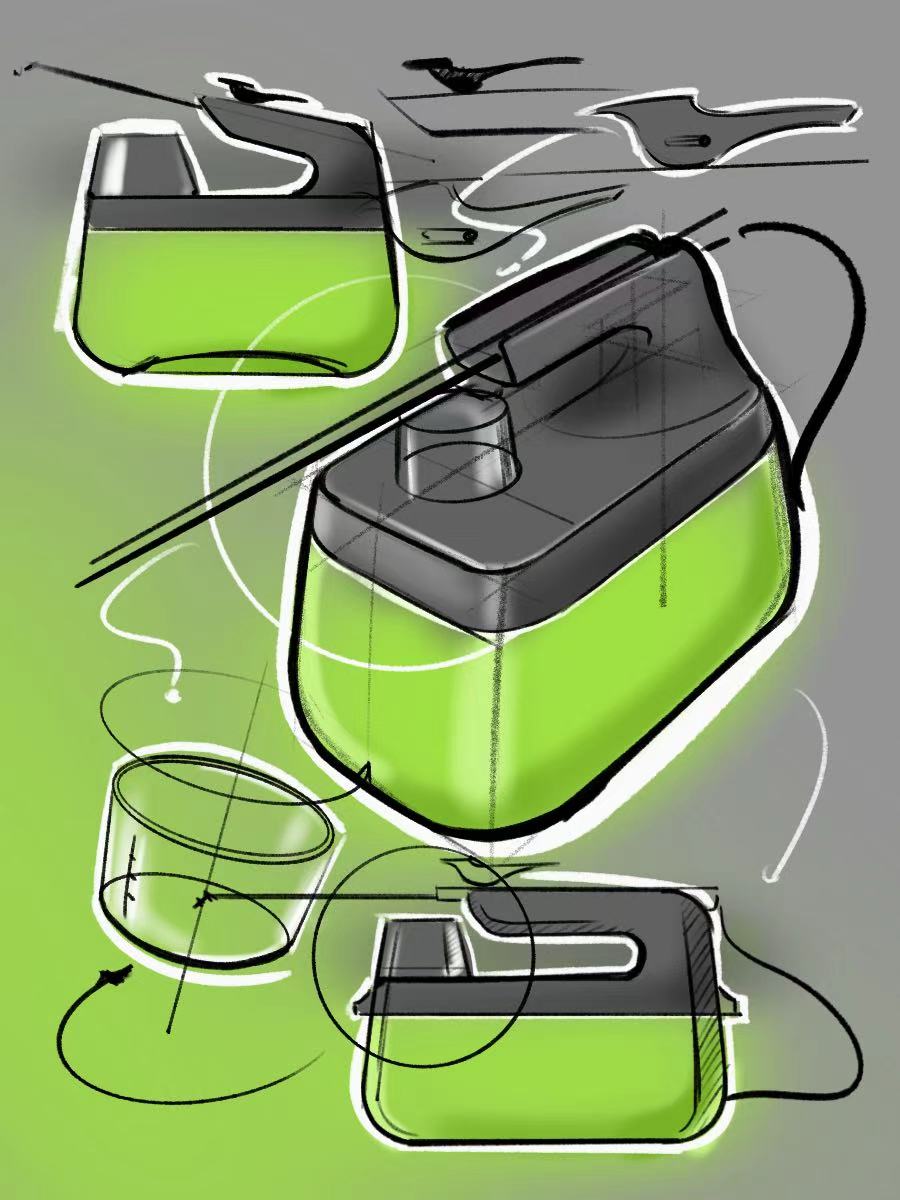 Horticultural Products，Watering can，Simple design，Gardening tools，Appearance design，