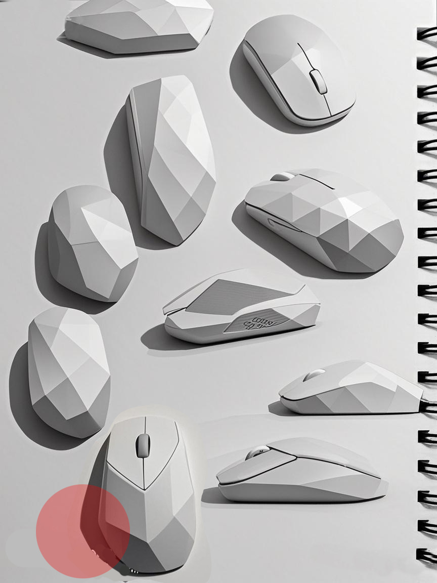 Mouse design，originality，Life creativity，Element Refining，