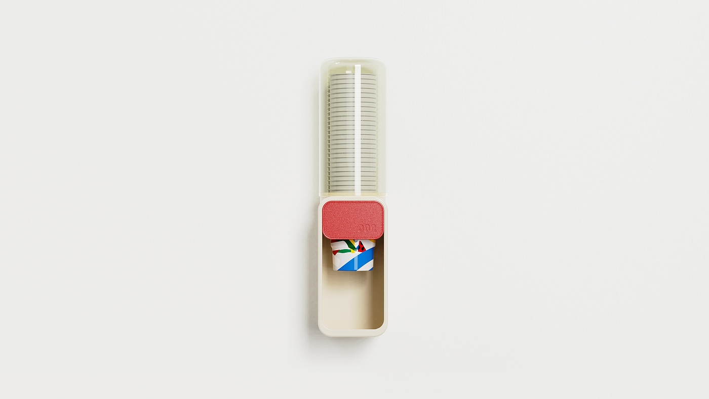 Disposable Cup Taker Wall-mounted，