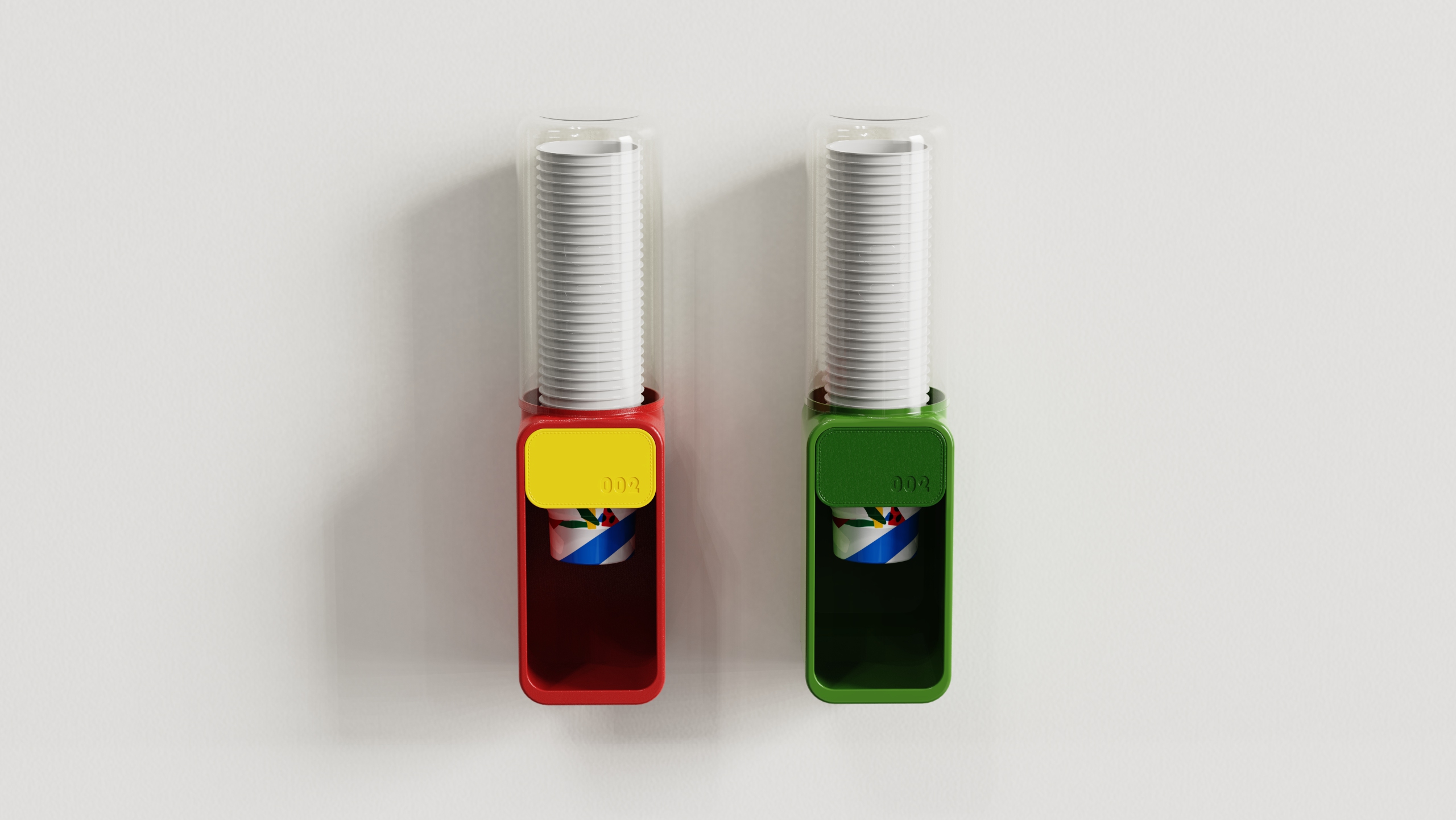 Disposable Cup Taker Wall-mounted，