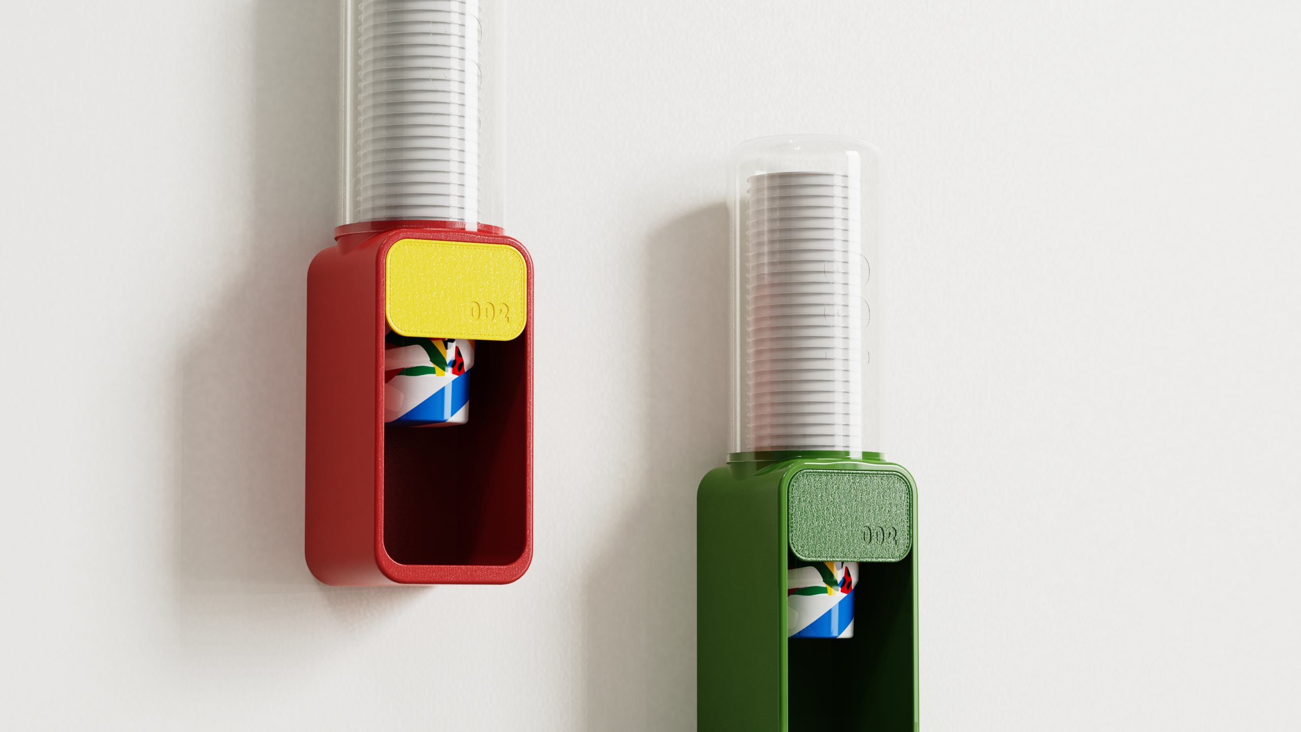 Disposable Cup Taker Wall-mounted，