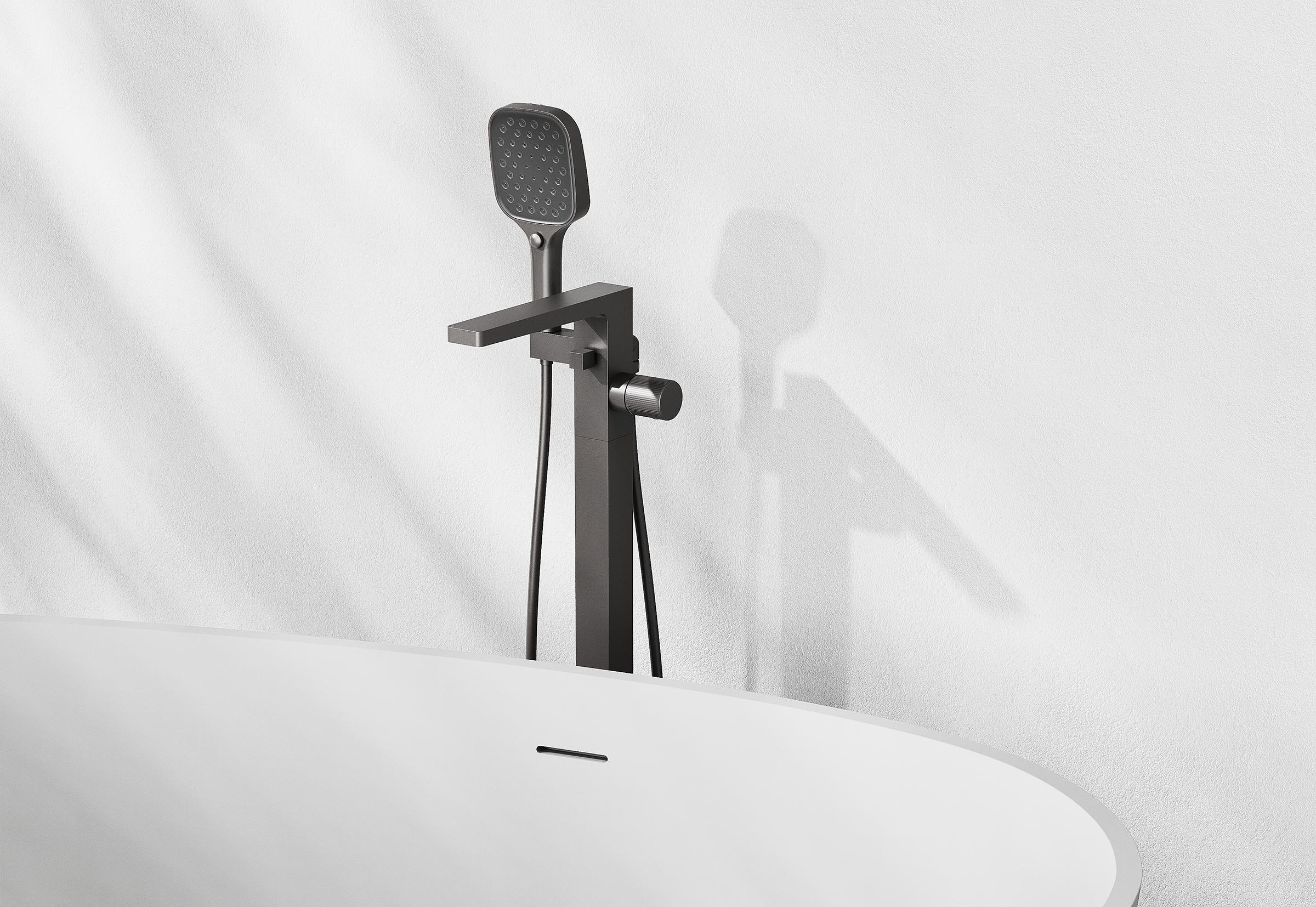 bathroom; faucet; shower; shower; bathtub，