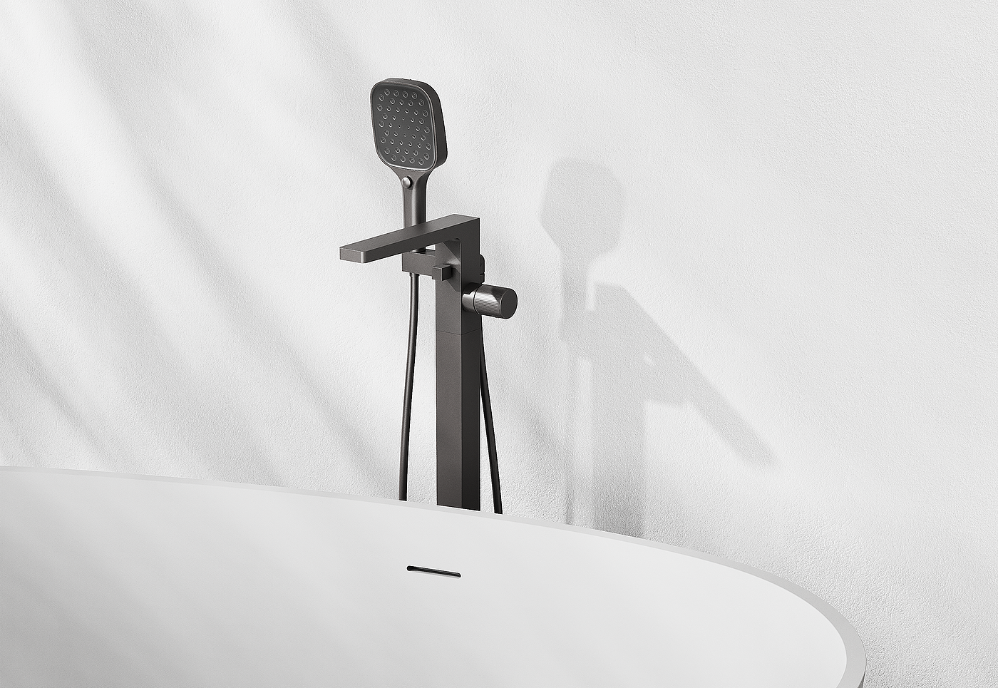 bathroom; faucet; shower; shower; bathtub，