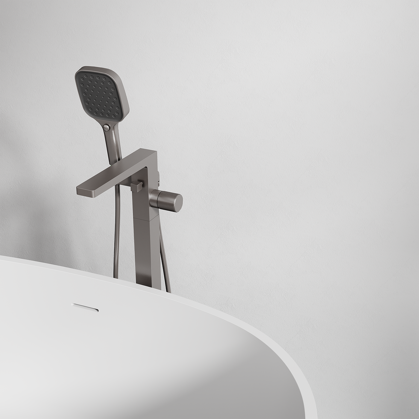 bathtub; faucet; artificial stone; basin，