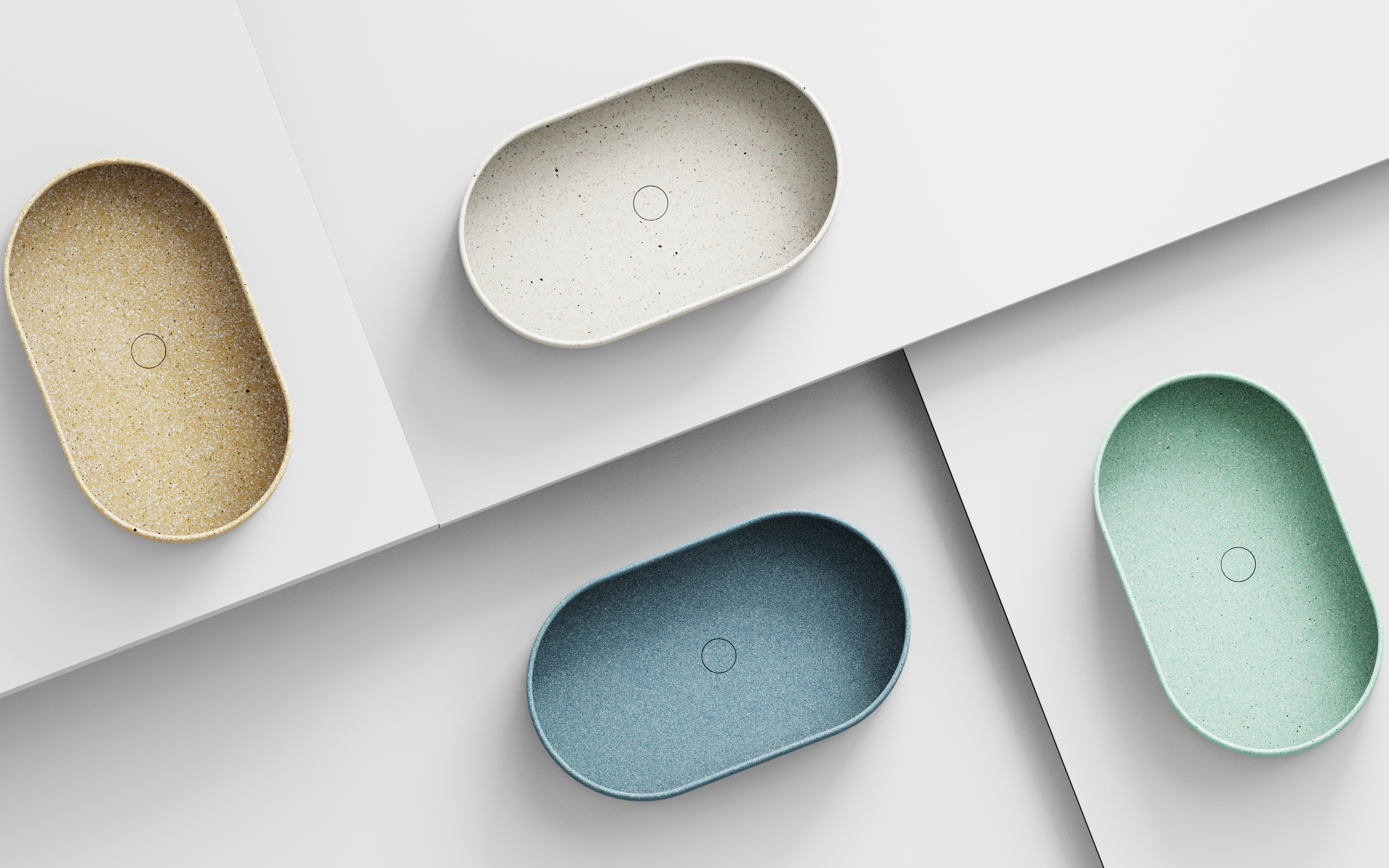 ecological stone; inorganic; environmental protection; basin; waste recycling;，