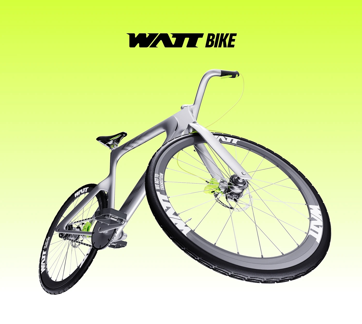 WATT，Bicycle，vehicle，Brand design，