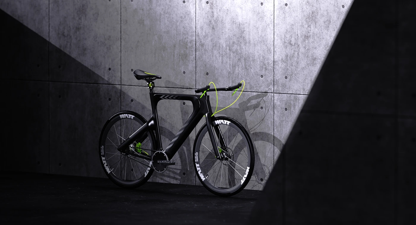 WATT，Bicycle，vehicle，Brand design，