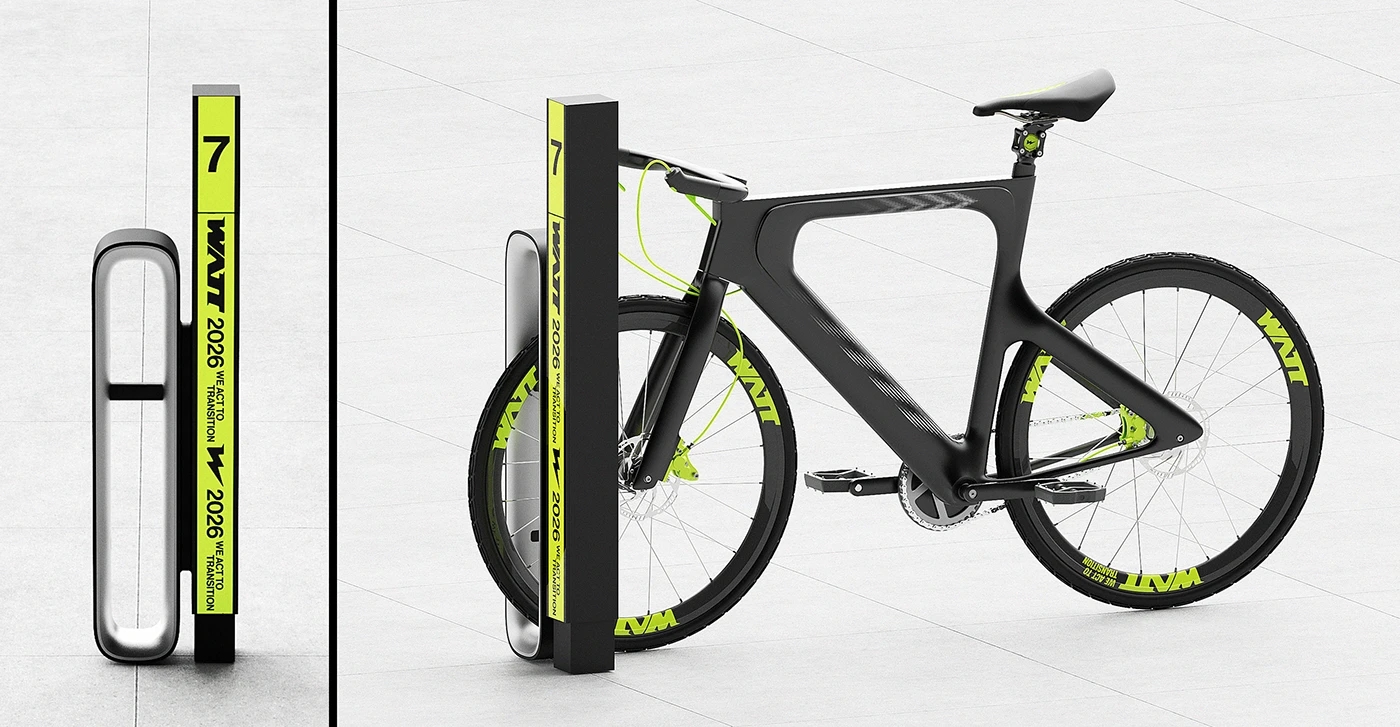WATT，Bicycle，vehicle，Brand design，
