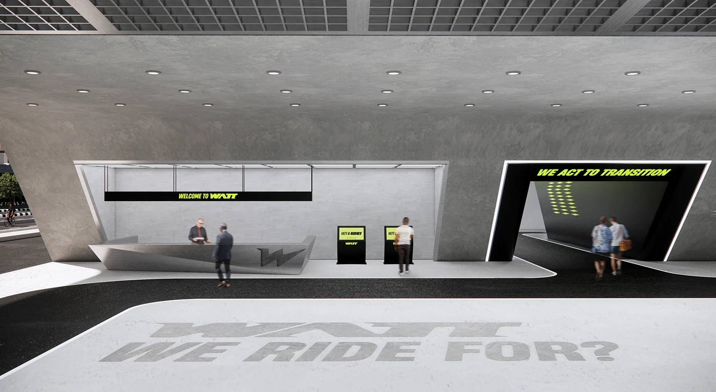 WATT，Bicycle，vehicle，Brand design，