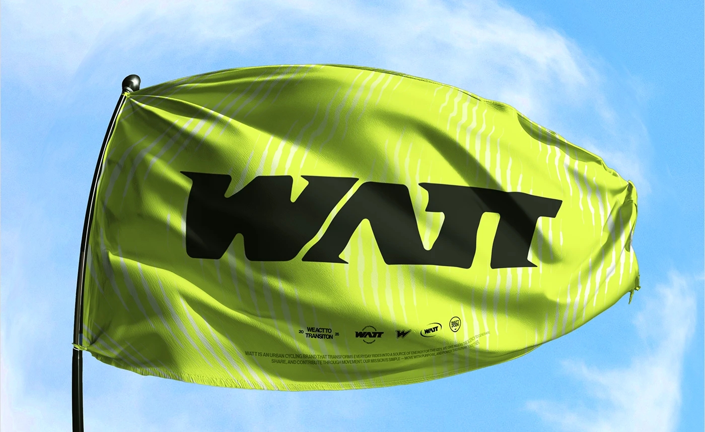WATT，Bicycle，vehicle，Brand design，