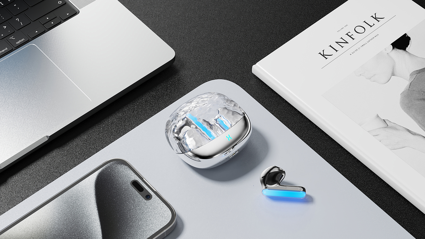 luminous bluetooth headset，