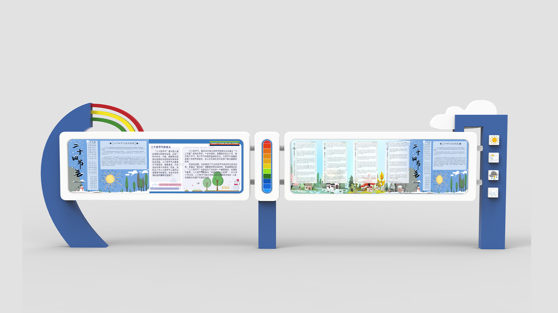 weather station，Publicity column，