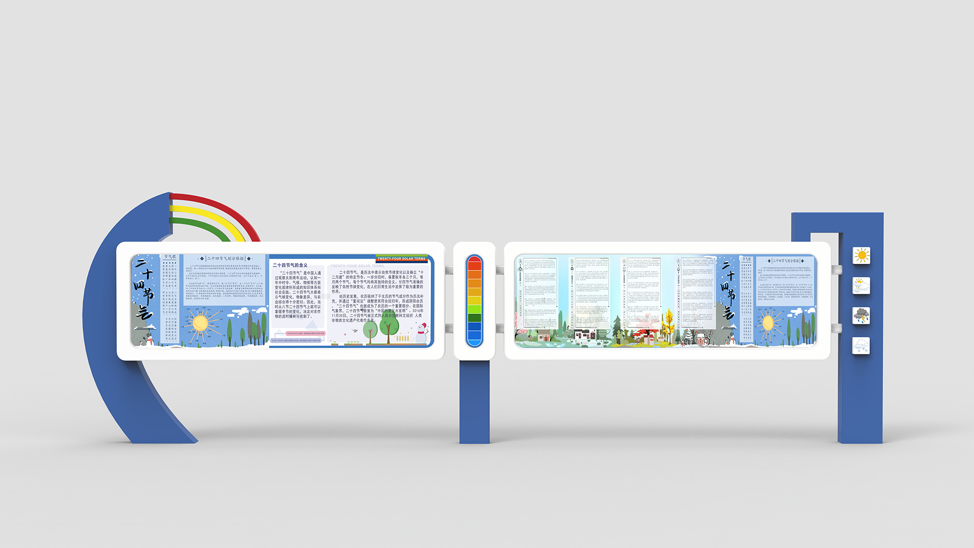 weather station，Publicity column，