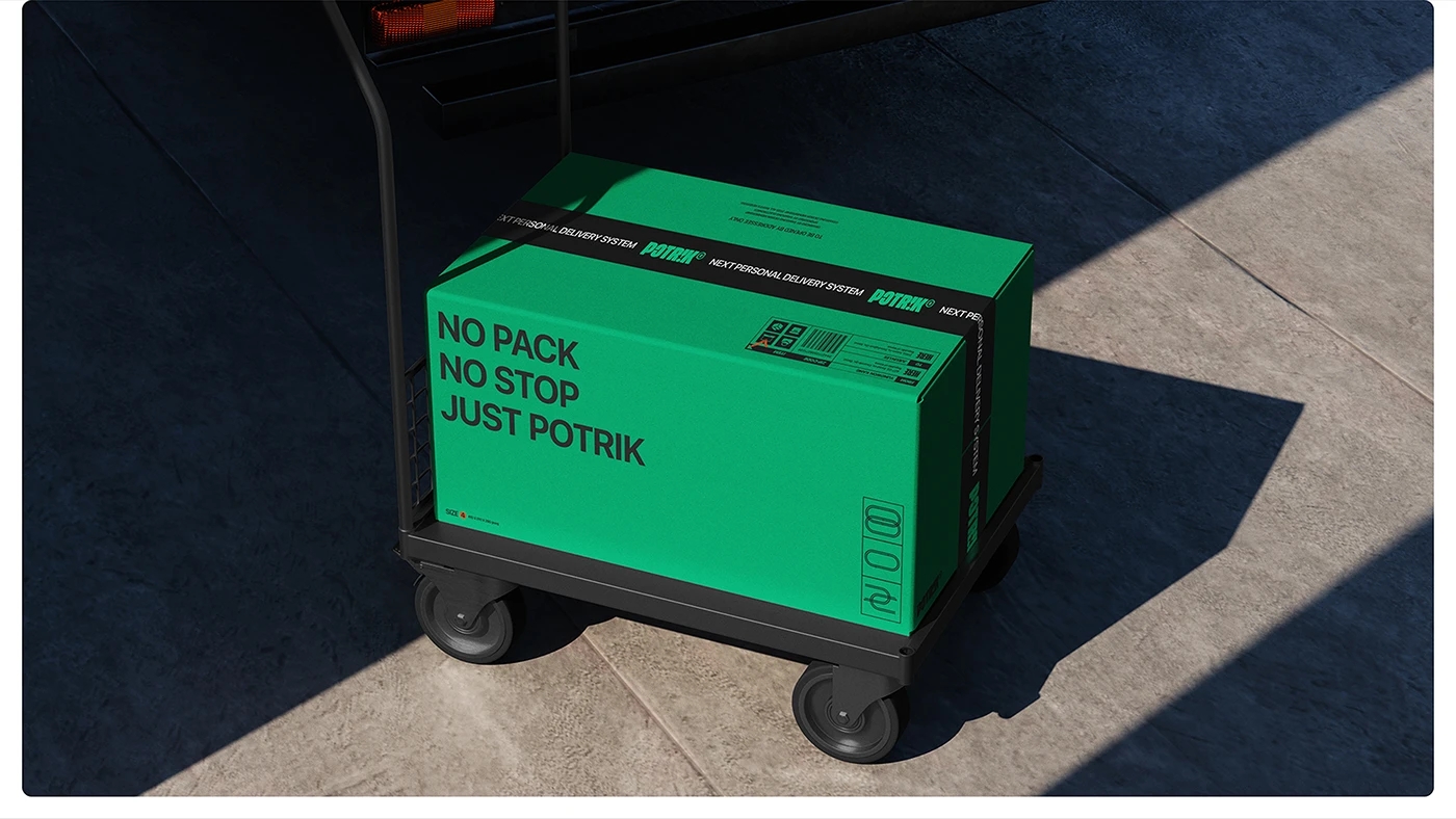 POTRIK，distribution system，vehicle，industrial design，