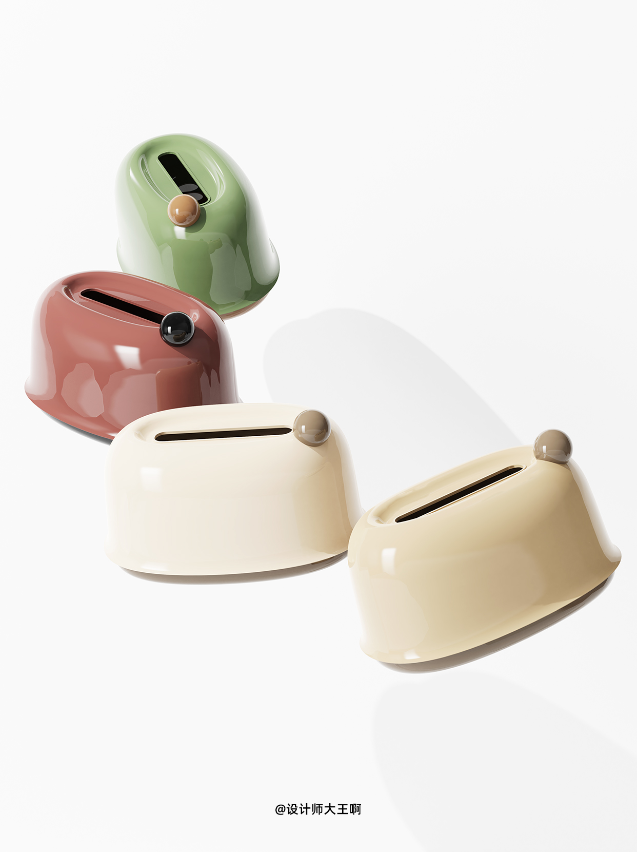 Tissue box design，Commodity Design，Creative design，Storage design，