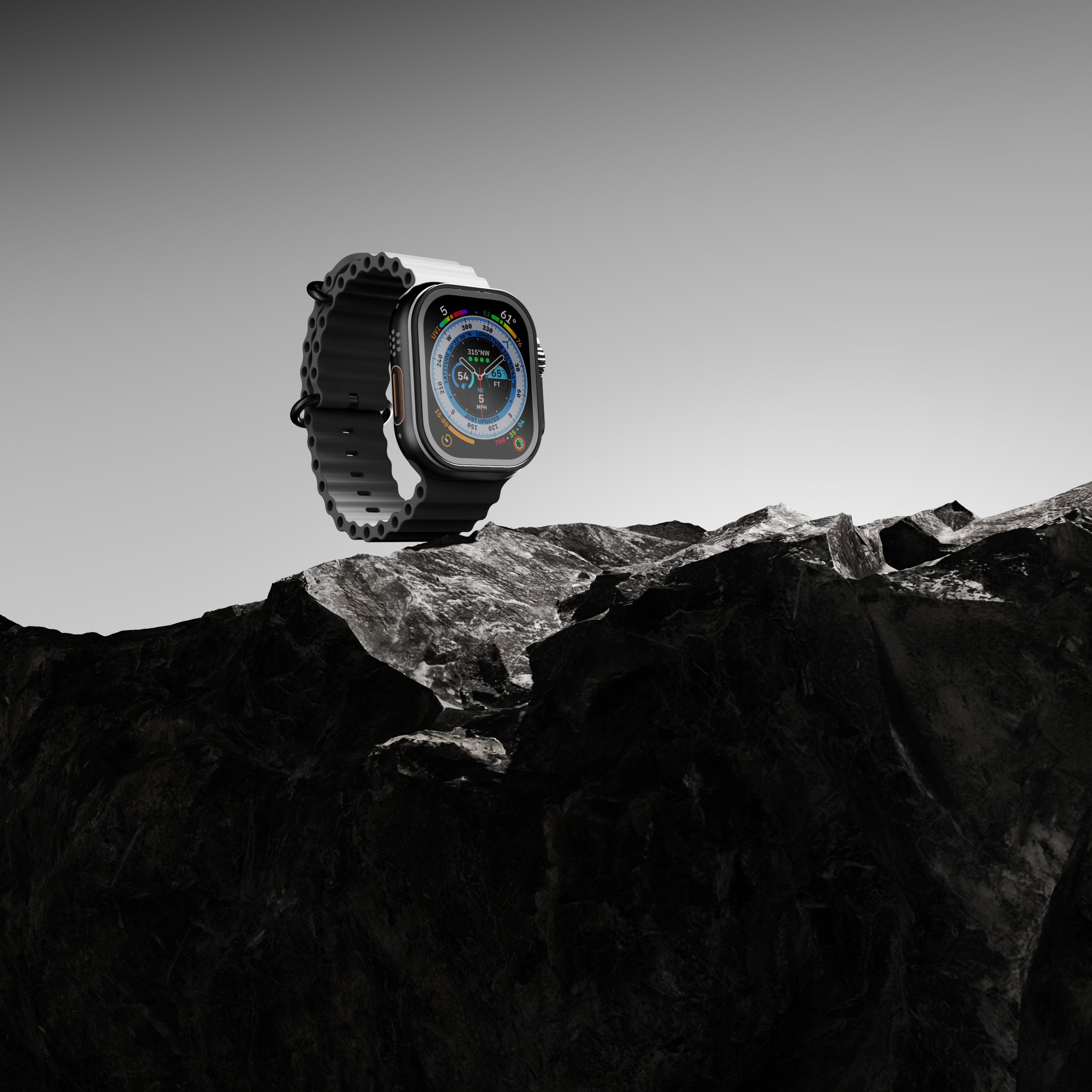 3C; Apple Watch; Gravel，