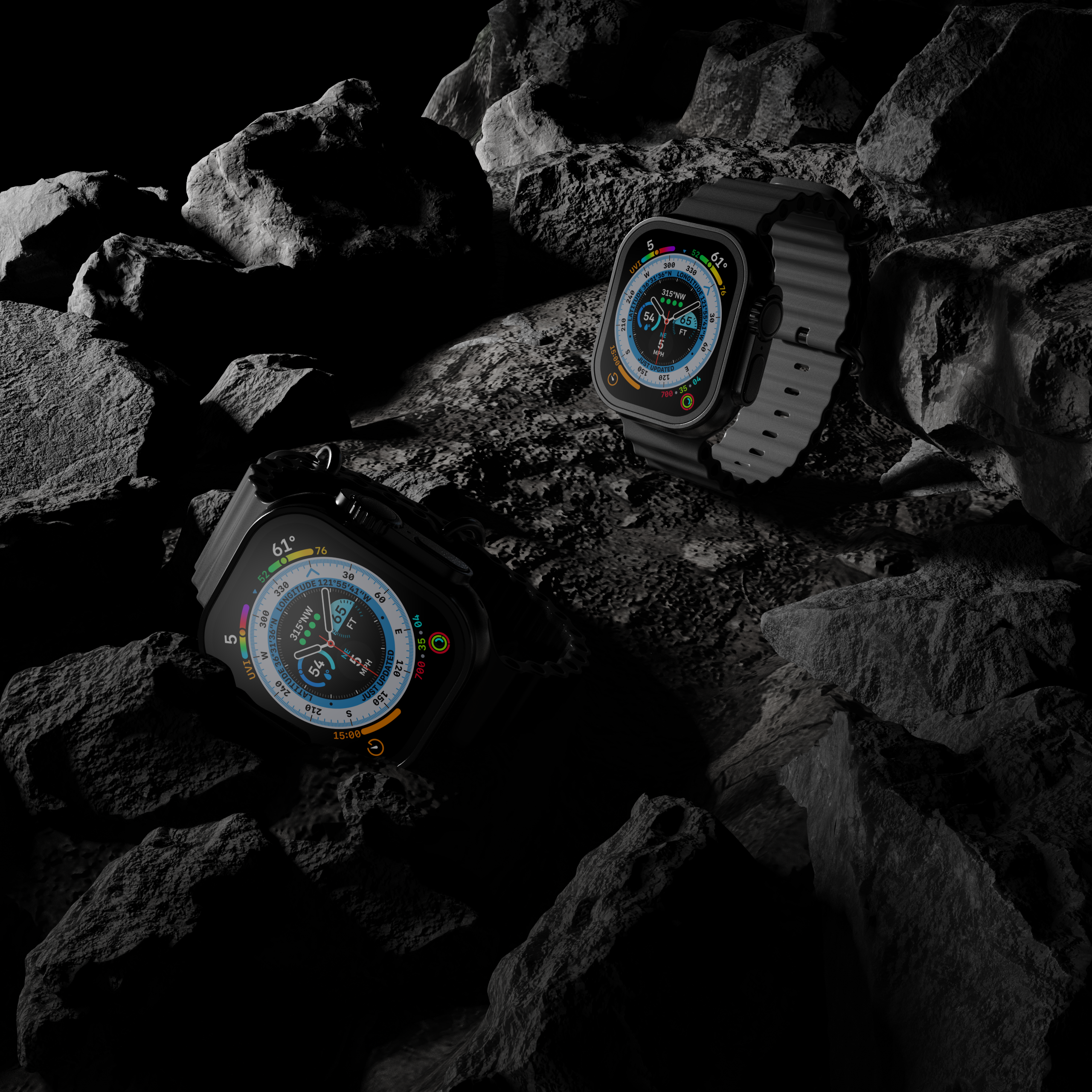 3C; Apple Watch; Gravel，