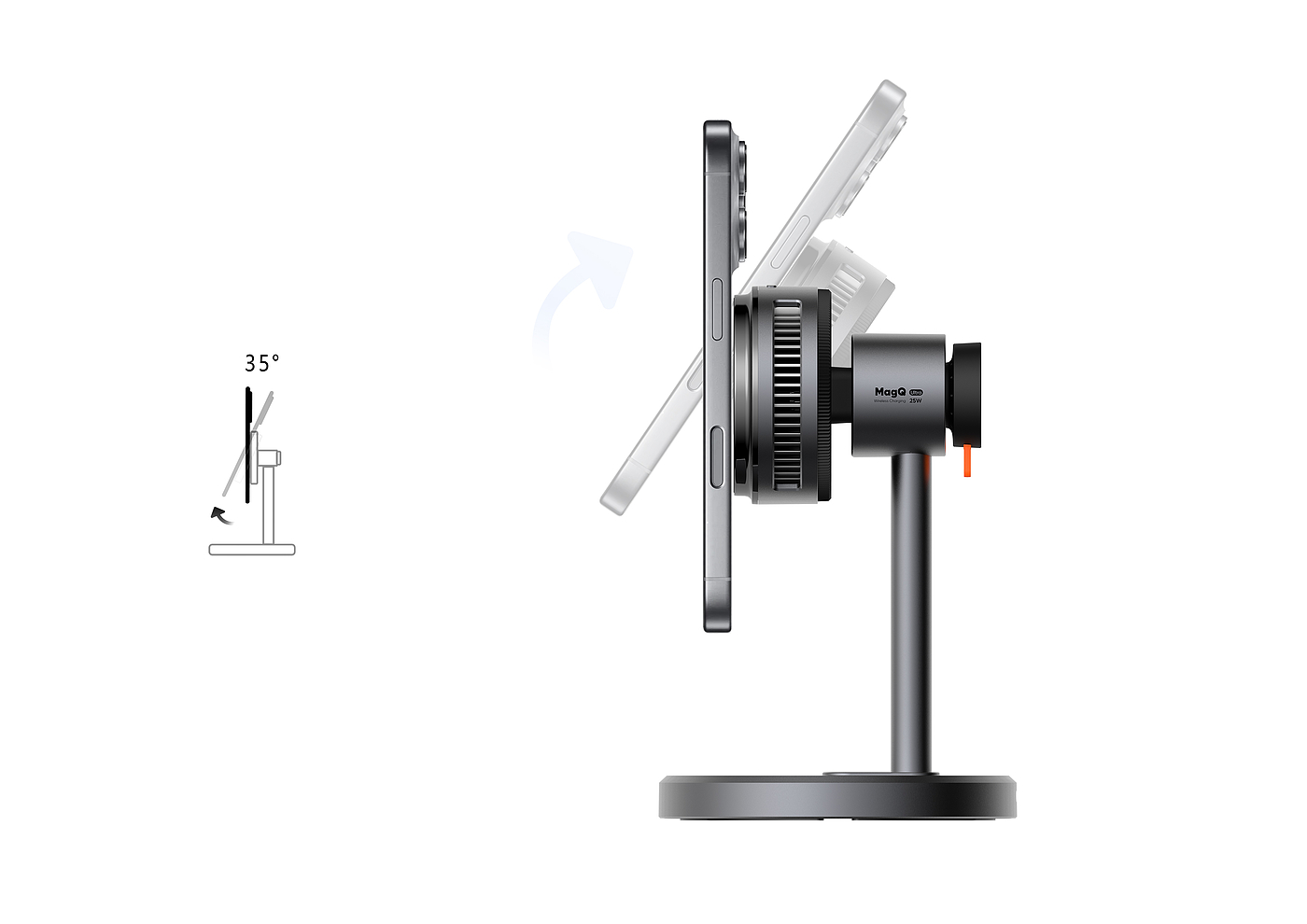 AI intelligent temperature control，Semiconductor TEC，Ultra-thin turbo fan，Qi2.2 wireless charge 25W，Apple ecosystem，Multi in one，active refrigeration，Charging 3C，