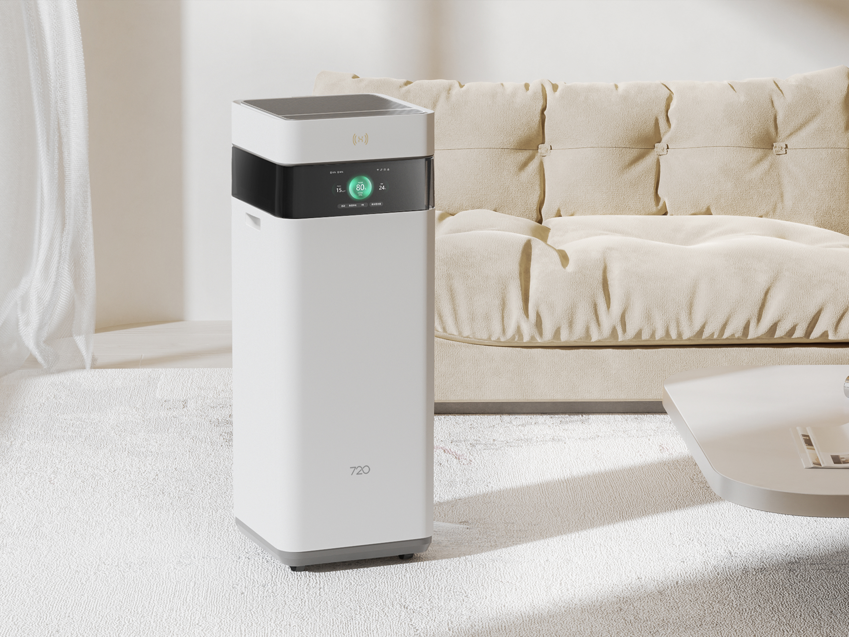 purifier，dehumidifier，multi-function，Advanced sense，details，Minimalist，intelligence，high-end，