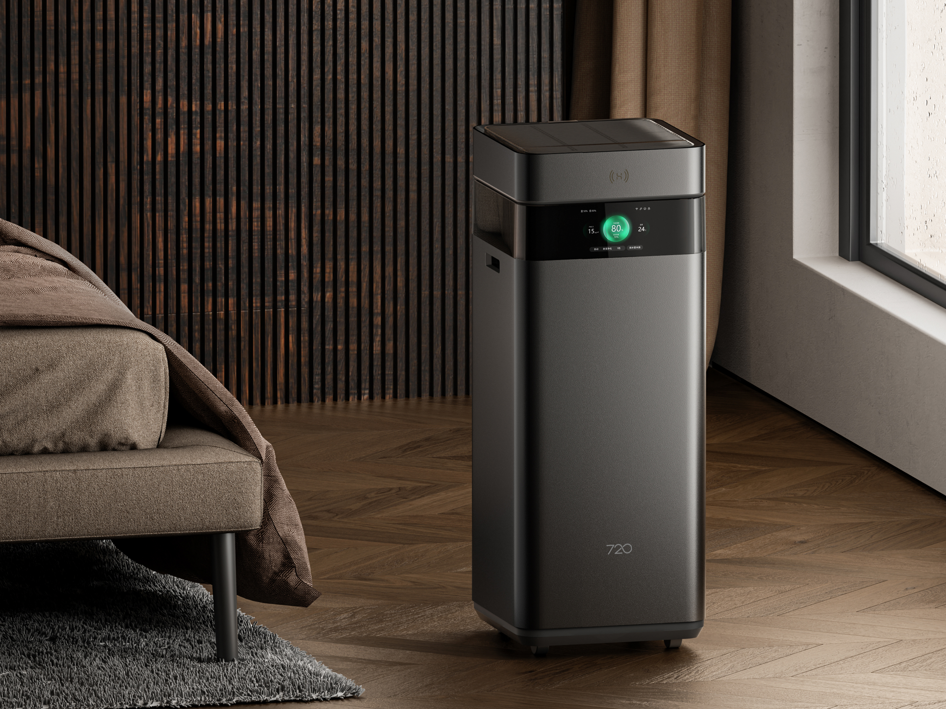 purifier，dehumidifier，multi-function，Advanced sense，details，Minimalist，intelligence，high-end，