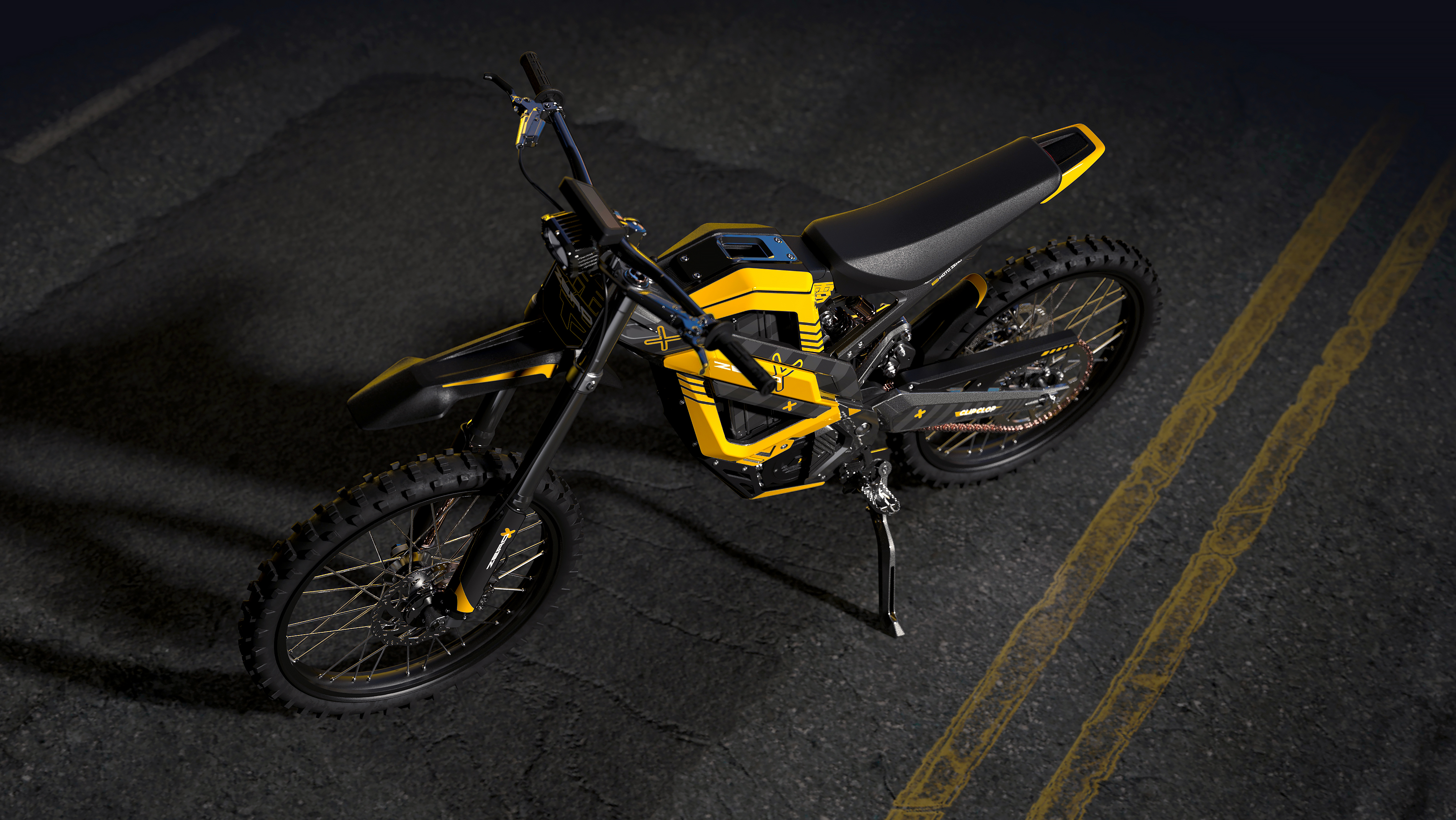 industrial design，Locomotive design，product design，Creative Poster，Cross-country motorcycle，