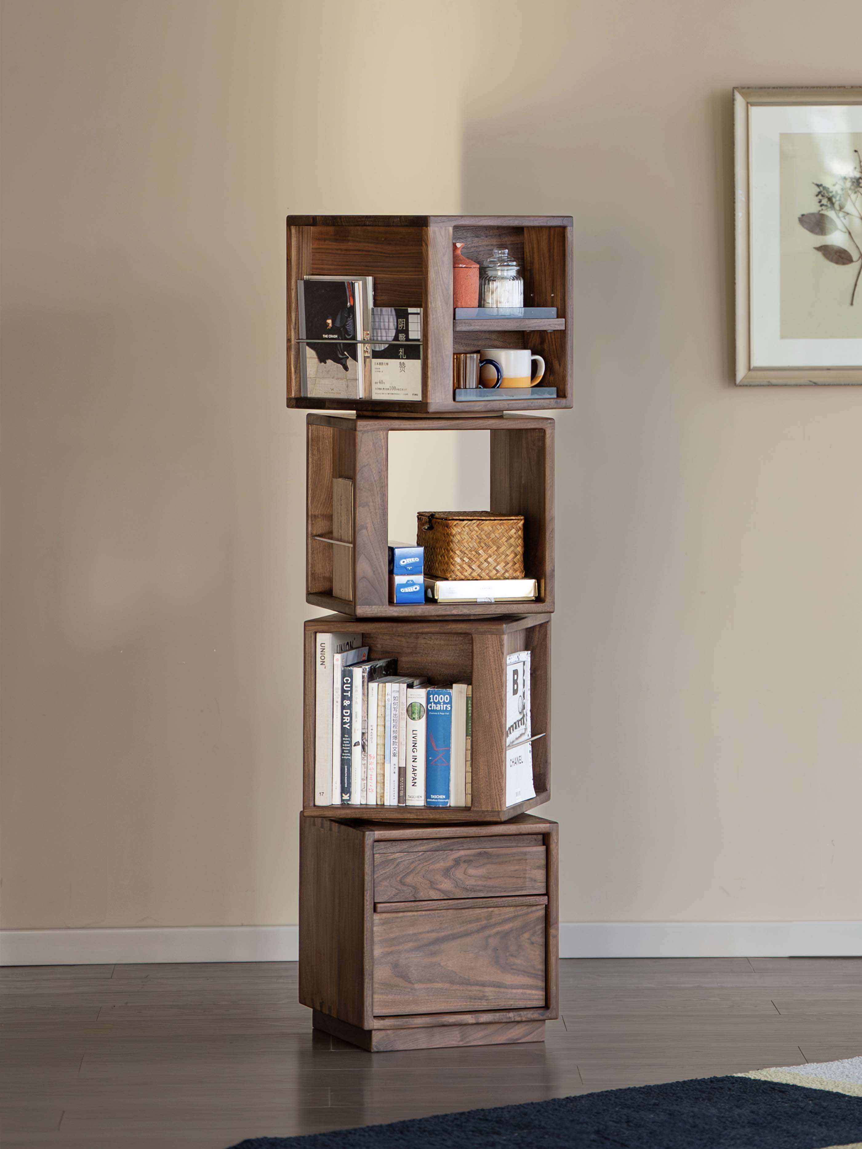 Black walnut furniture，Solid wood furniture，Original design，Residential Furniture，furniture design ，Module cabinet，