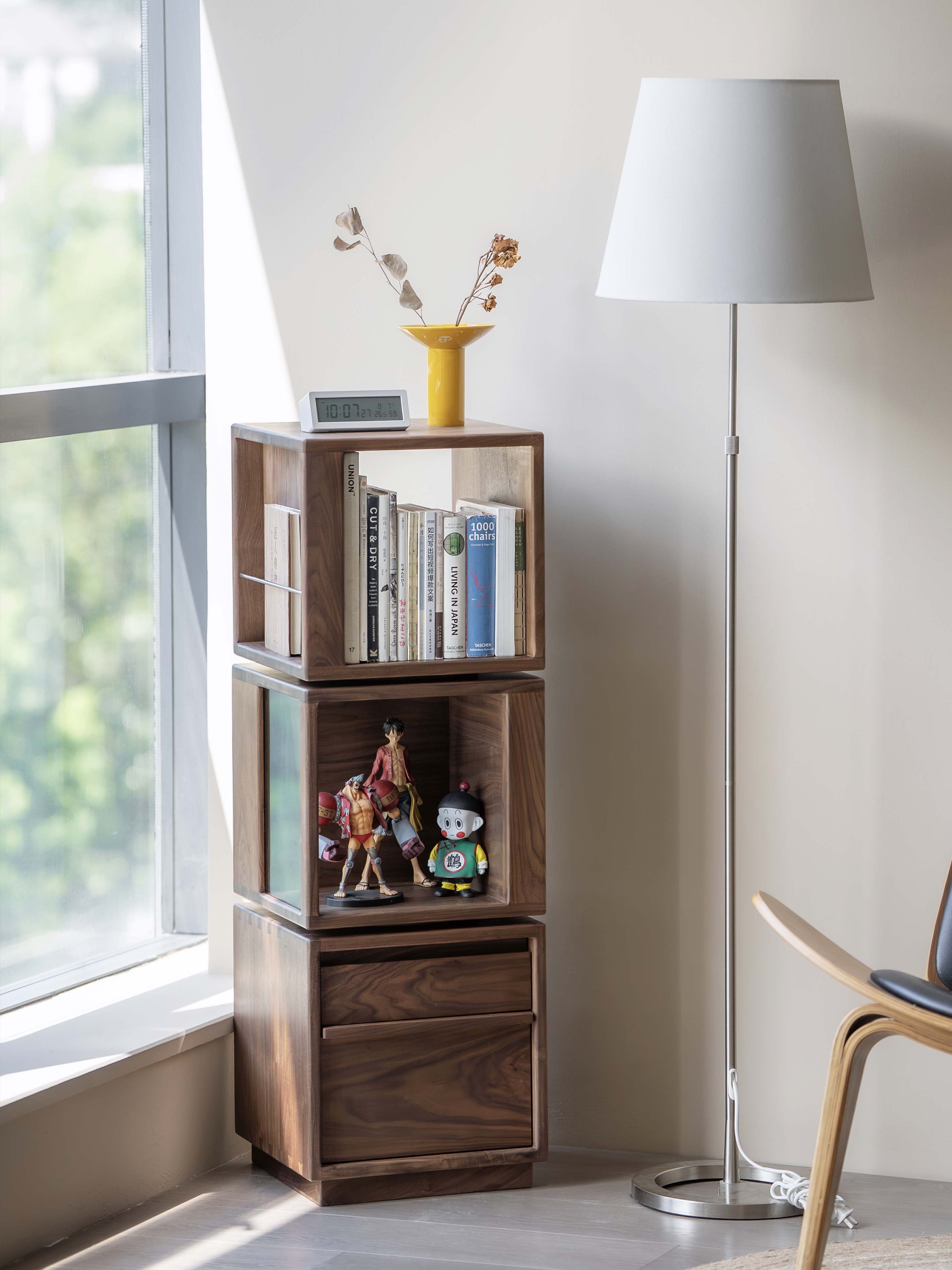 Black walnut furniture，Solid wood furniture，Original design，Residential Furniture，furniture design ，Module cabinet，