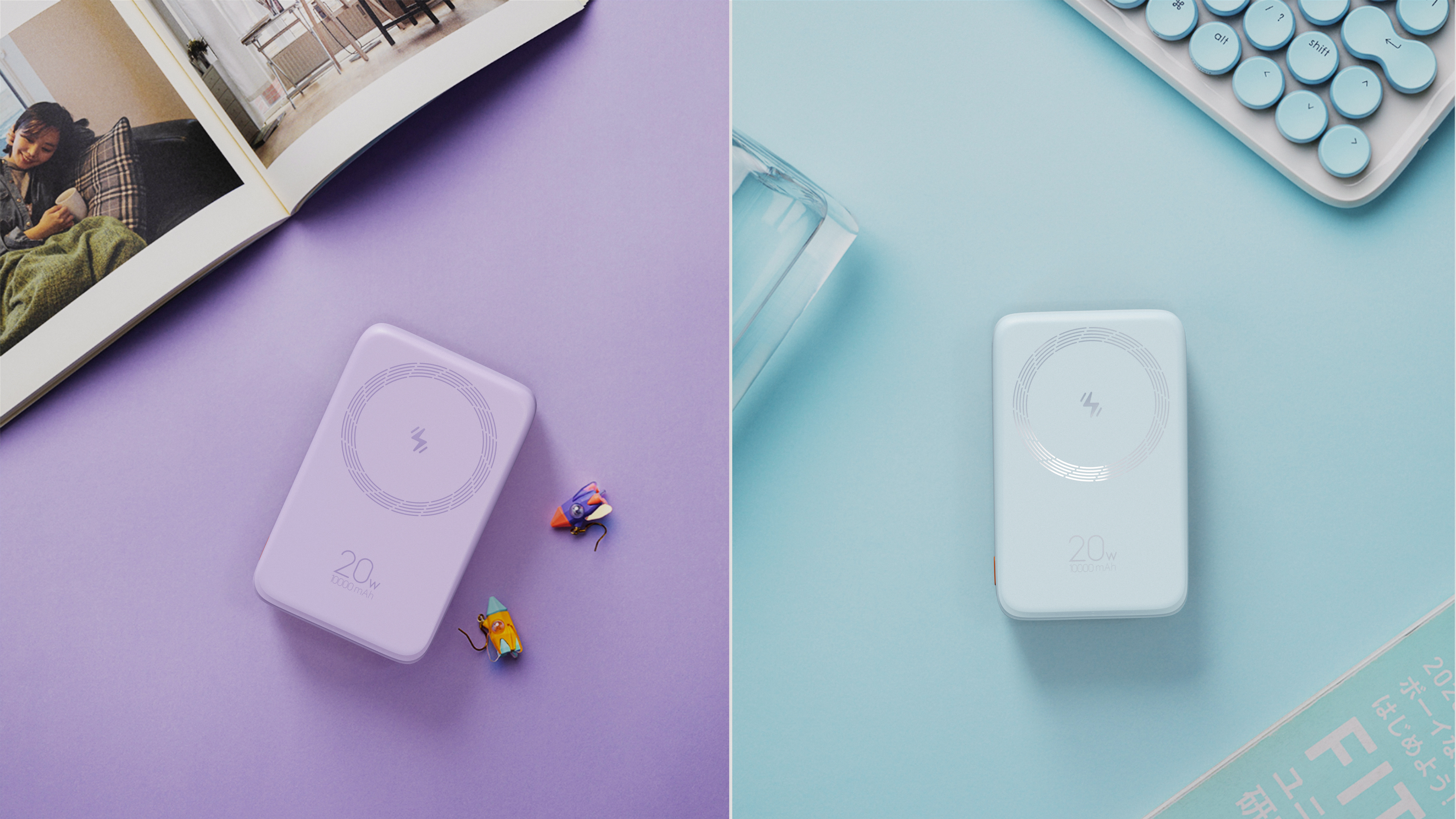 portable source，10000mAh，Bracket mobile power supply，portable battery，product design，