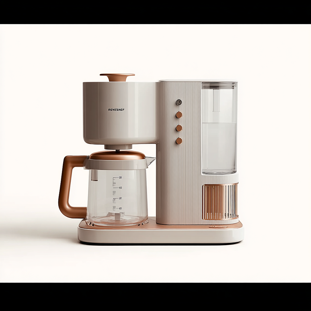 Coffee machine，small home appliances，Home appliance design，ai concept map，