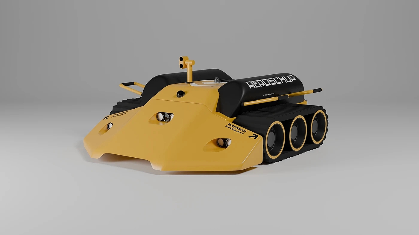AEROSCHUP，Underwater vehicle，conceptual design，industrial design，