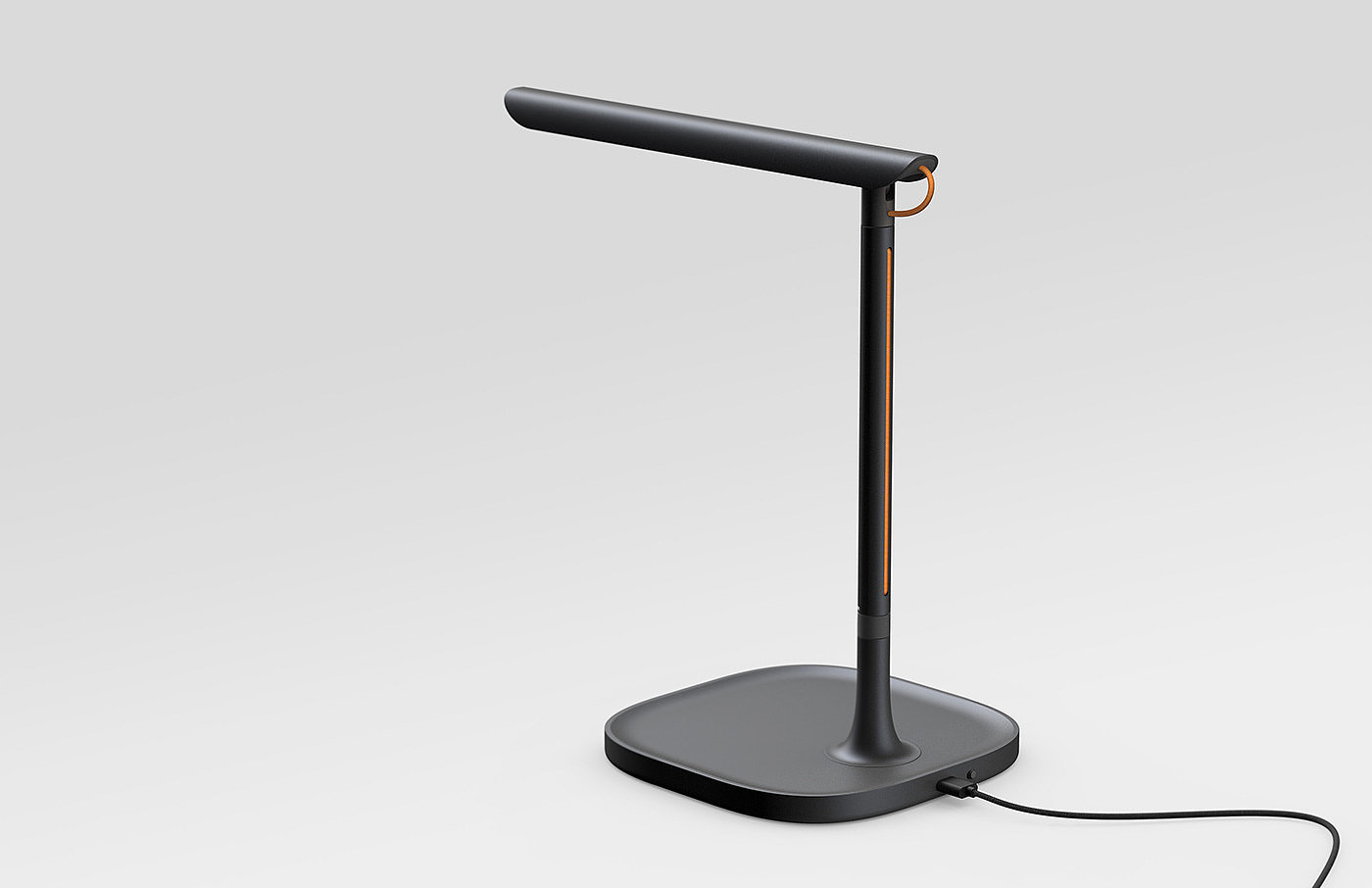 Hone，Desk lamp，lamp，charge，mobile phone，black，