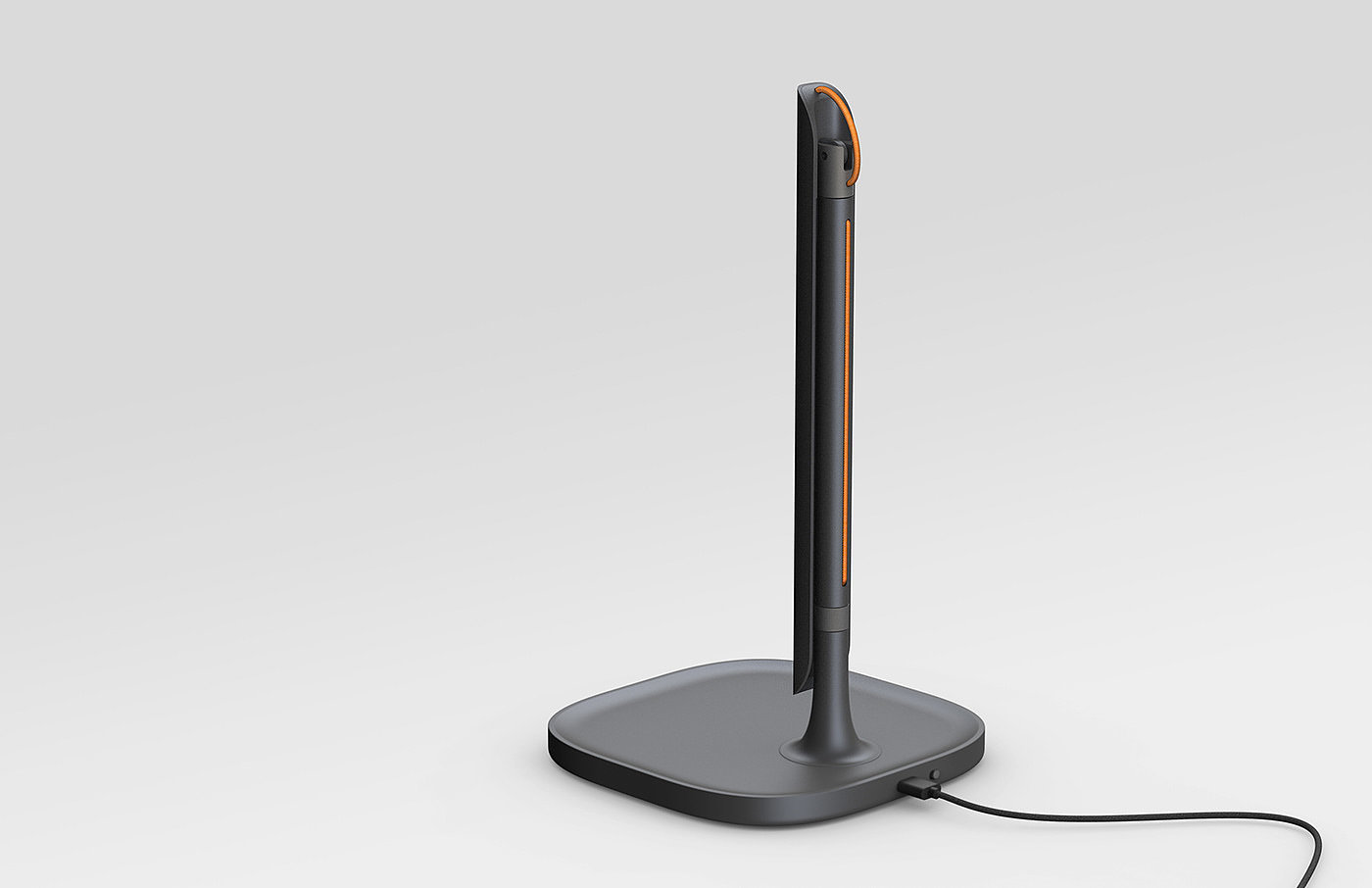 Hone，Desk lamp，lamp，charge，mobile phone，black，