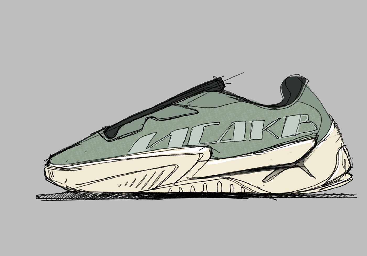 shoes，sneakers，Hand drawn，Outdoor equipment，