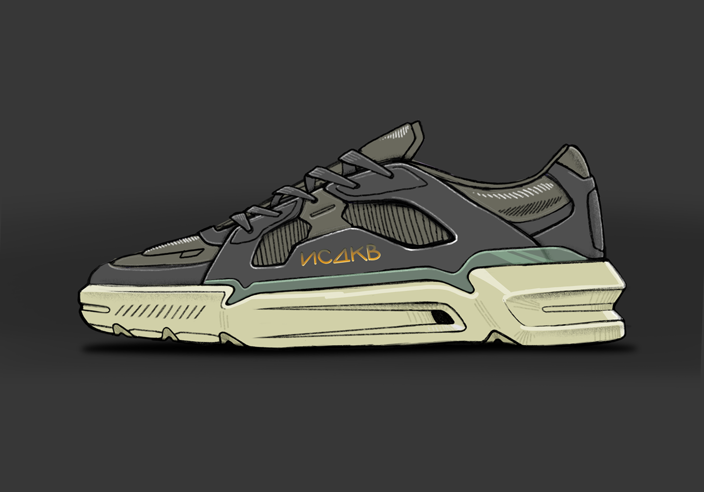 shoes，sneakers，Hand drawn，Outdoor equipment，