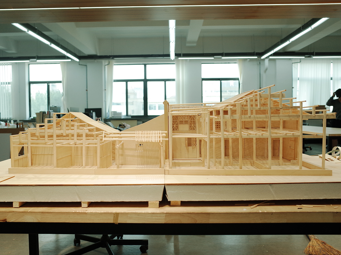 Architectural model，Wooden model，PROTECTION OF BUILDINGS，