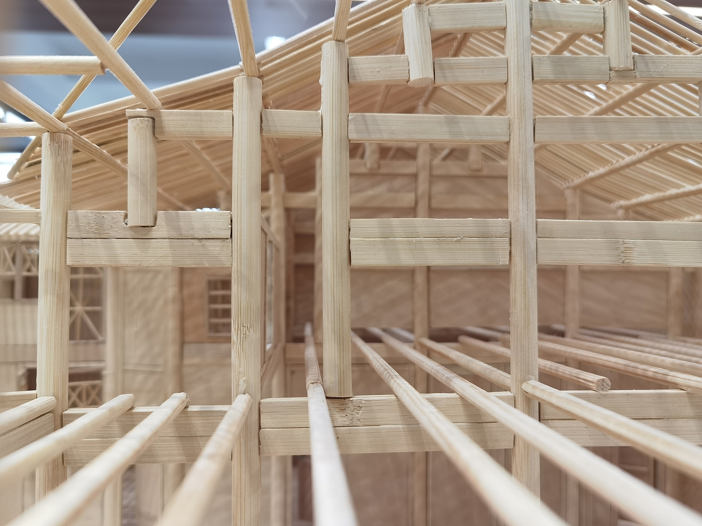 Architectural model，Wooden model，PROTECTION OF BUILDINGS，
