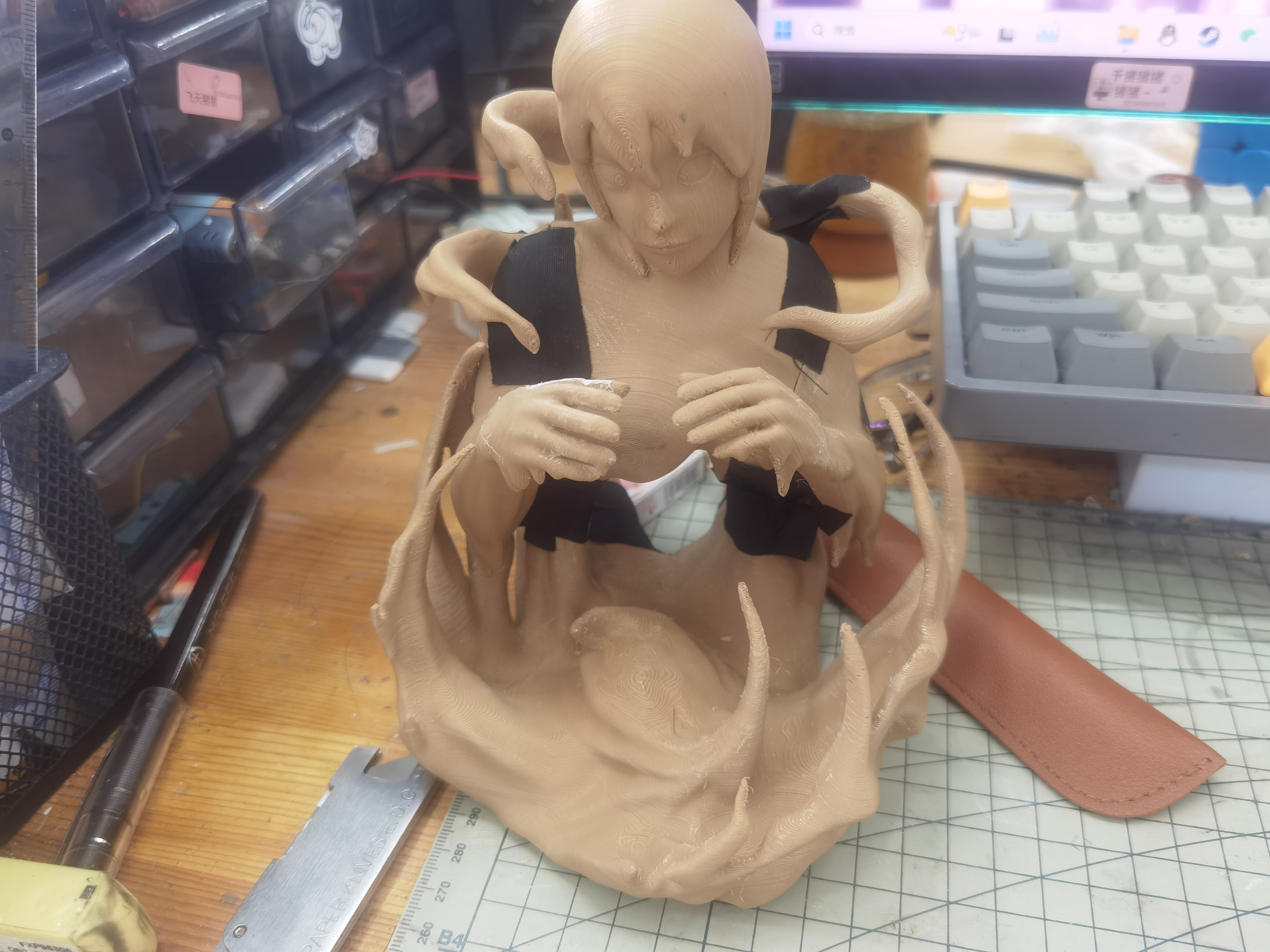 Naruto，I love Luo.，Garage Kit，Model，