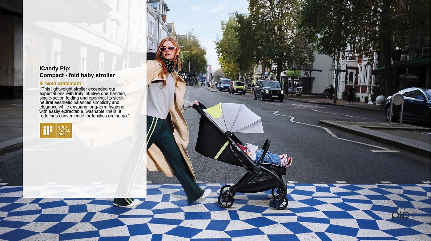 iCandy Pip，Baby stroller，Folding bike，IATA Certification，Compact，