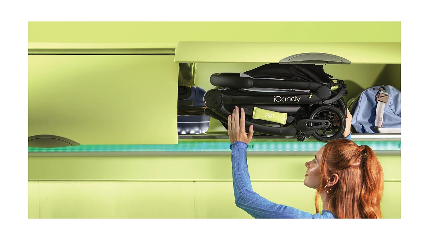 iCandy Pip，Baby stroller，Folding bike，IATA Certification，Compact，