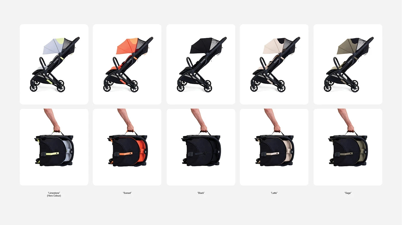 iCandy Pip，Baby stroller，Folding bike，IATA Certification，Compact，