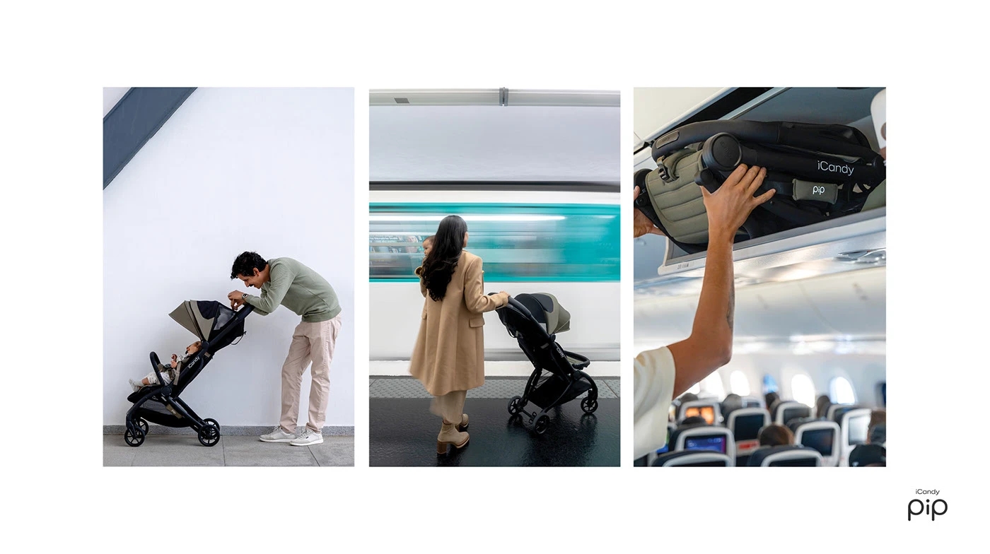 iCandy Pip，Baby stroller，Folding bike，IATA Certification，Compact，
