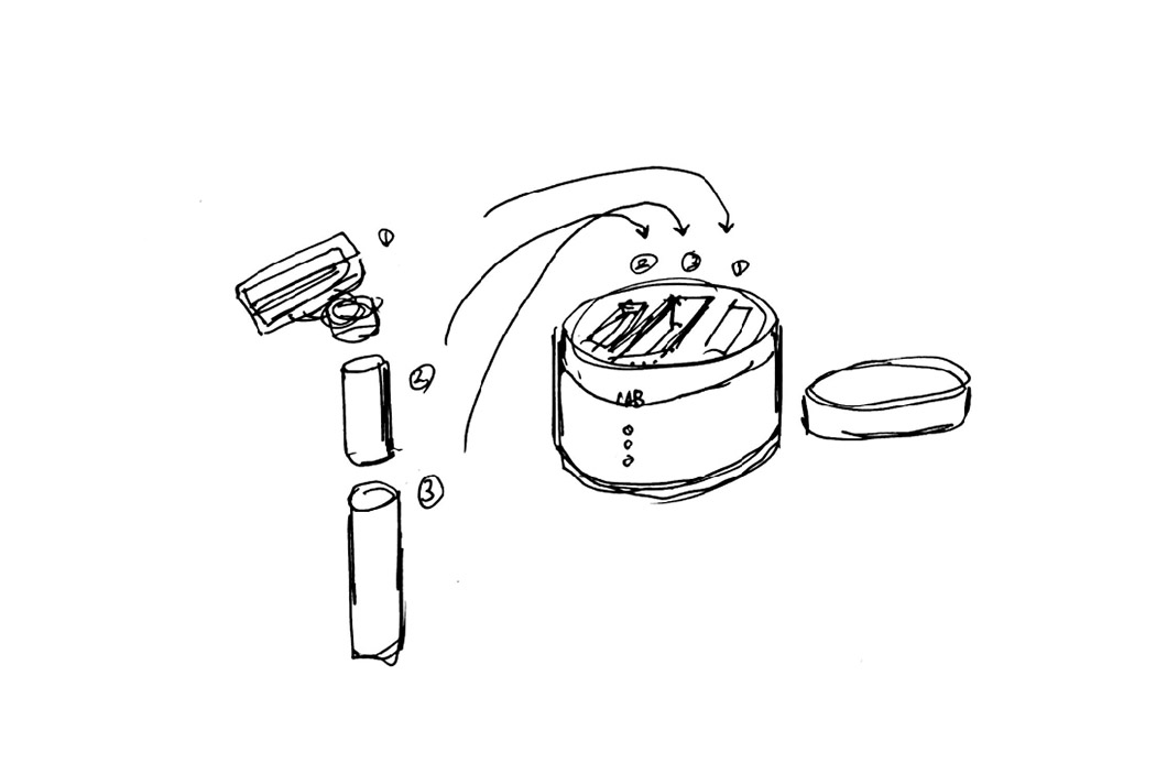 Travel，assemble，Portable，razor，