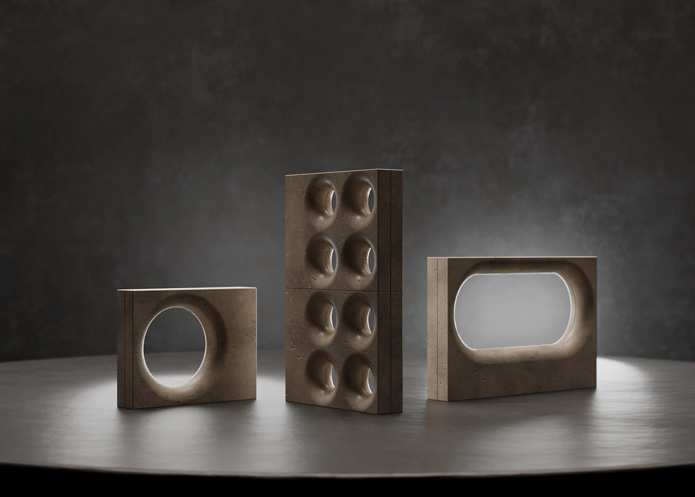 MUZ STONE，Stone processing，light and shadow design，ethereal aesthetics，gorgeous classical，